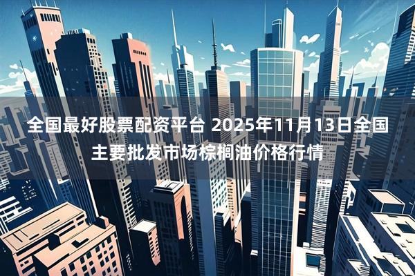 全国最好股票配资平台 2025年11月13日全国主要批发市场棕榈油价格行情
